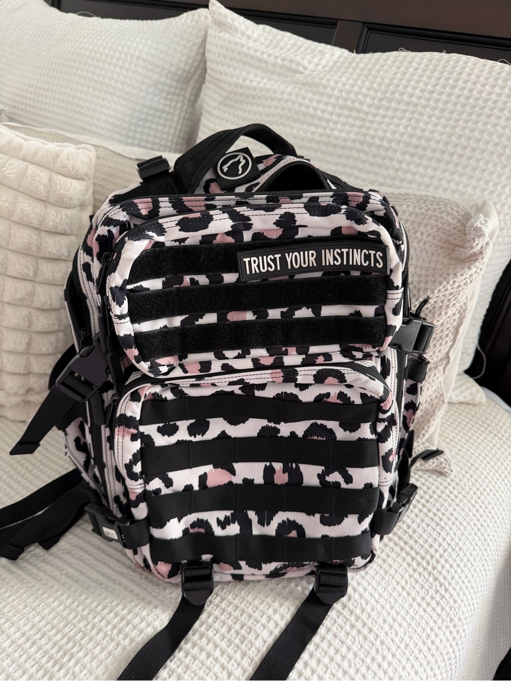WolfPak Leopard Print Backpack